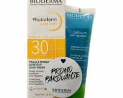 Bioderma Photoderm AKN mat fluid SPF30, 40ml + Sebium pjenušavi gel 45ml