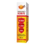 Natural Wealth Imuno Forte D 1000 C 1000 cink, 20 šumećih tableta