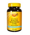 Natural Wealth Kelatirani Kalcijum Magnezijum Cink, 100 tableta