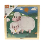 Viga Drvene puzzle ovca