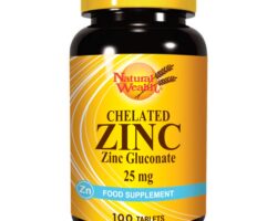 Natural Wealth Kelatirani cink 25 mg, 100 tableta