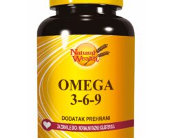Natural Wealth Omega 3-6-9, 60 kapsula