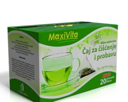 Maxivita Čaj za čišćenje i probavu, 20 piramida filtera