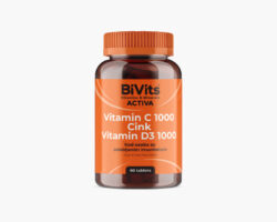 BiVits Vitamin C 1000 i Cink i Vitamin D3 tablete A60
