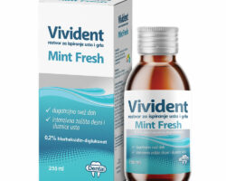 Vivident Mint fresh rastvor za ispiranje usta i grla 250ml