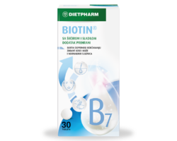 Dietpharm Biotin, 30 tableta
