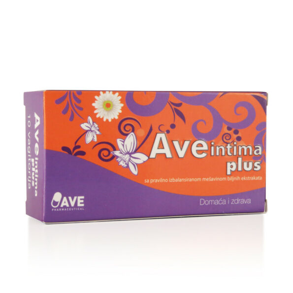 Ave intima Plus vaginalete, 10 komada