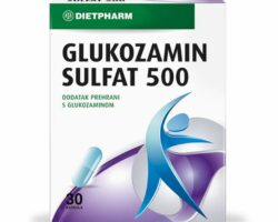 Dietpharm Glukozamin sulfat 500, 30 kapsula