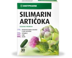Dietpharm Silimarin artičoka, 30 kapsula