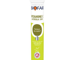 Biofar vitamin C 1000 + acerola, 20 šumećih tableta