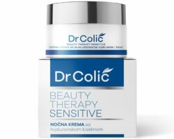 Dr Colić Sensitive noćna krema sa hijaluronskom kiselinom 50ml