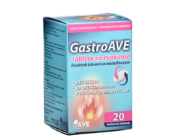 GASTRO AVE, 20 tableta za žvakanje